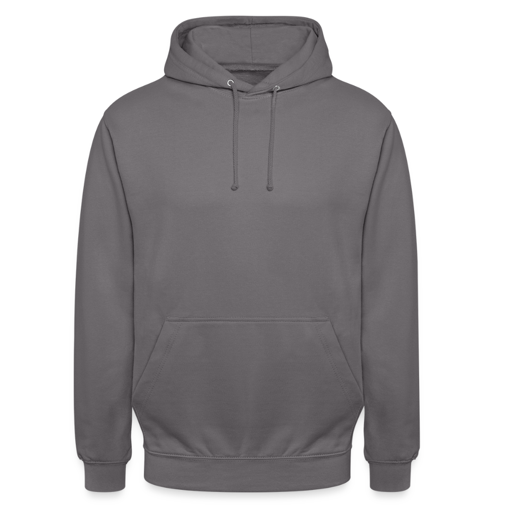 SSW2604 Zu Hause ist wo der Anker fällt Unisex Hoodie - Mittelgrau