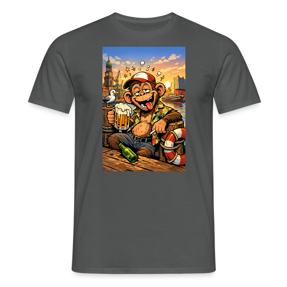 SSW2724 Affe Hamburg Bier - Anthrazit