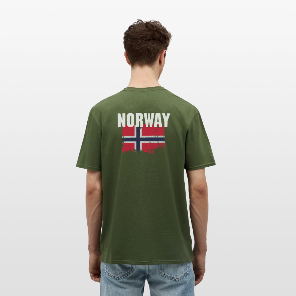 SSW2523 Flag of Norway - Militärgrün