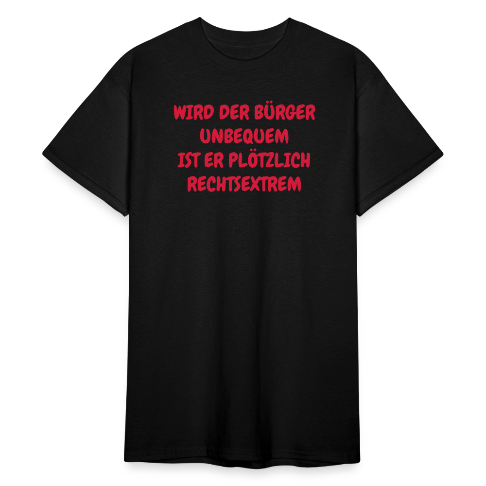 SSW2446Wird der Bürger unbequem, ist er plötzlich rechtextrem. - Schwarz
