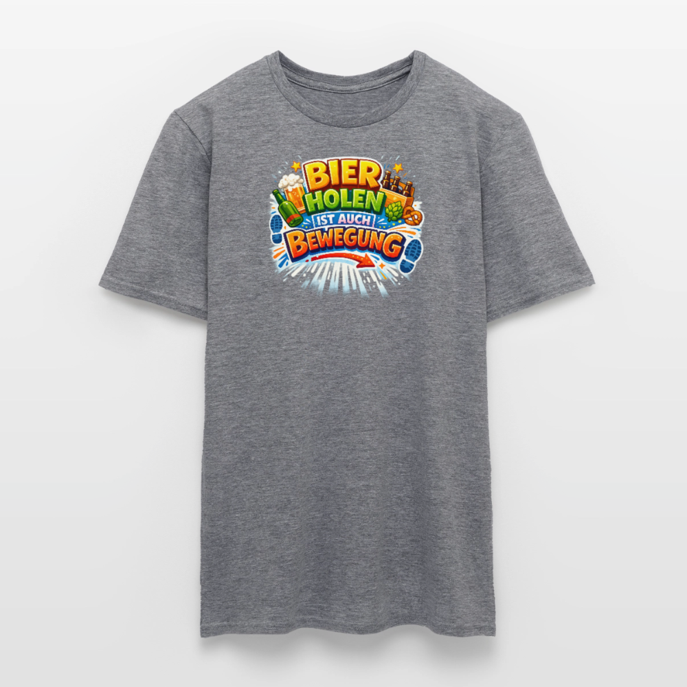 SSW2779 BIER HOLEN IST AUCH BEWEGUNG - Graphit meliert