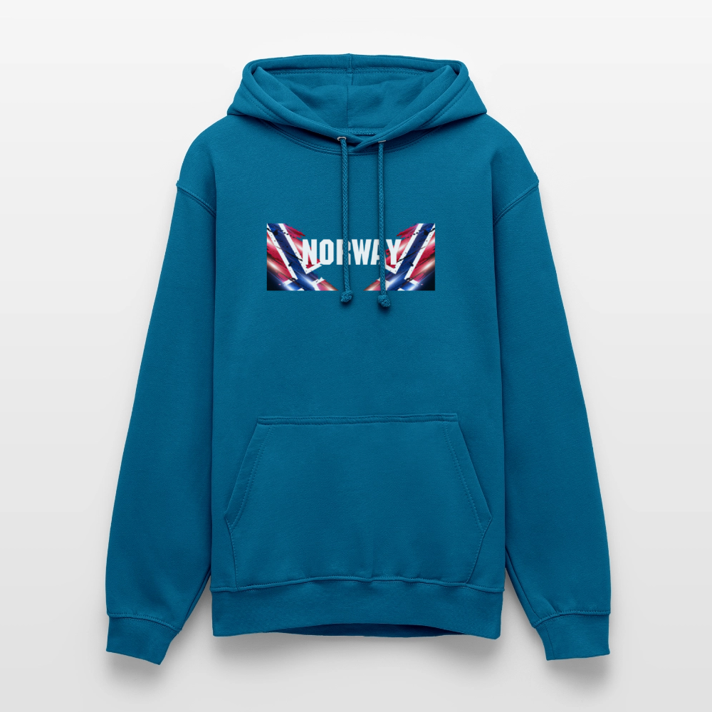 SSW2533 Kapuzenpulli Flag of Norway - Tiefseeblau 