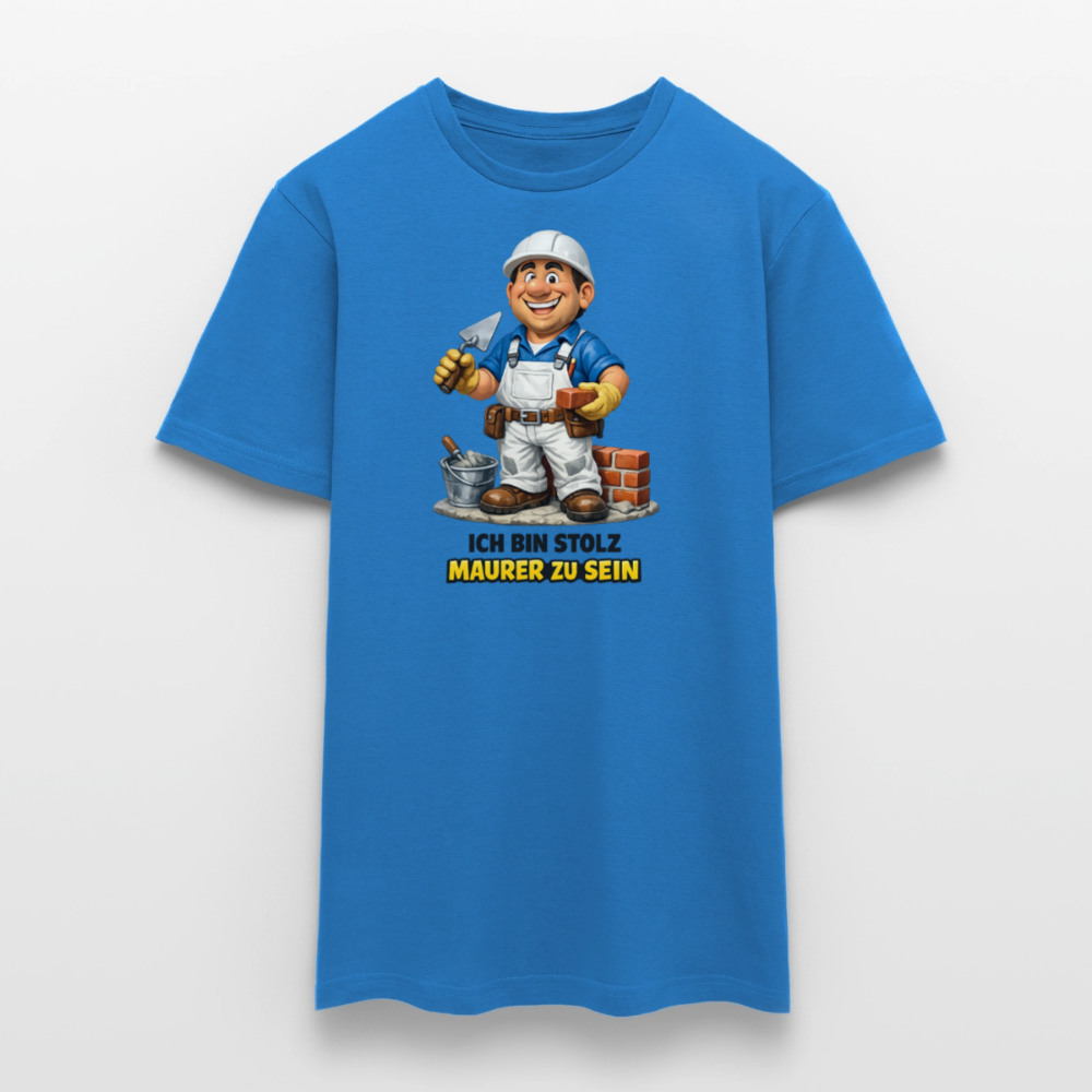 SSW2823 ICH BIN STOLZ MAURER ZU SEIN - Royalblau