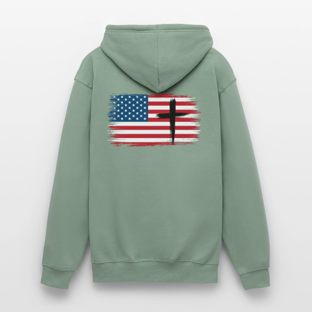 SSW2607 Flag-Cross - Graugrün