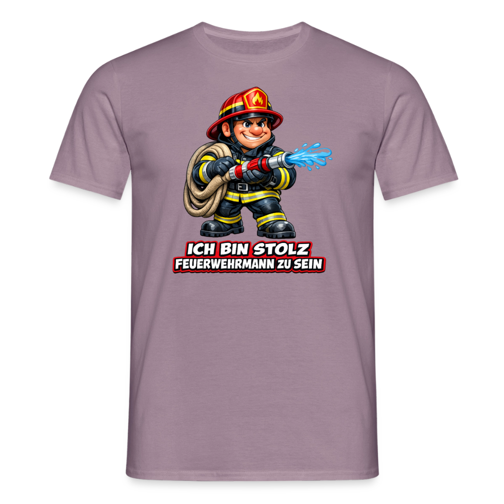 SSW2822 ICH BIN STOLZ FEUERWEHRMANN ZU SEIN - Lilagrau 