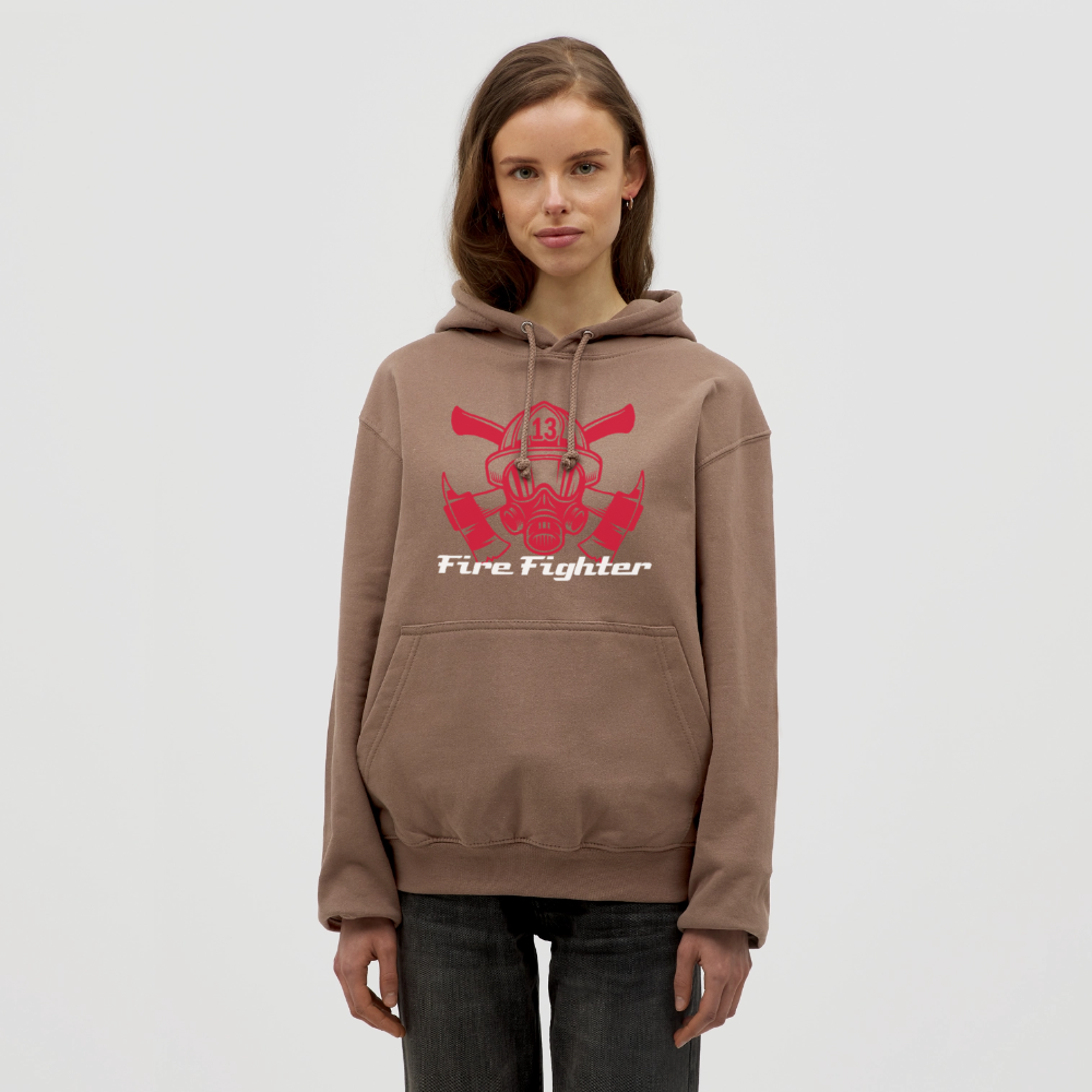SSW2603 Fire Fighter Unisex Hoodie - Mokka
