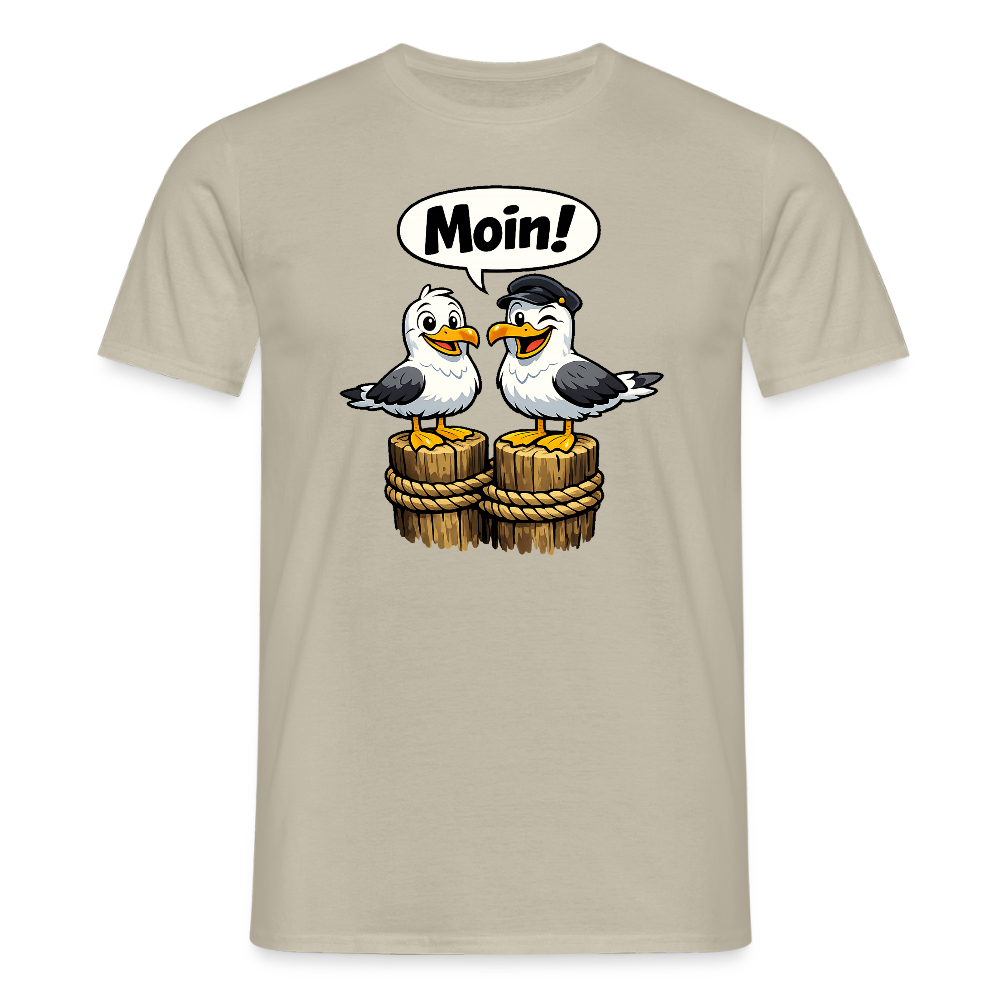 SSW2718Möwen sagen Moin - Sandbeige