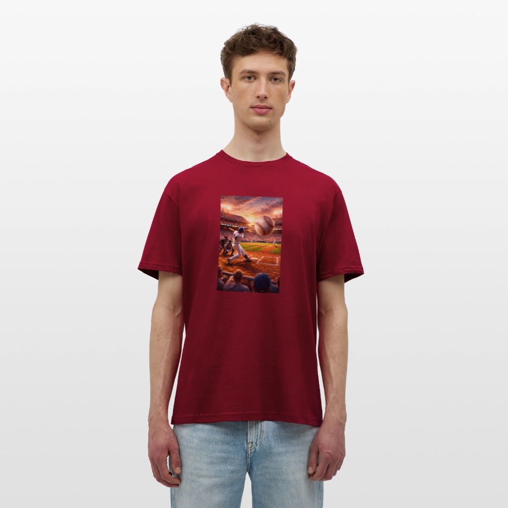 SSW2683Baseball Schläger Ball - Ziegelrot