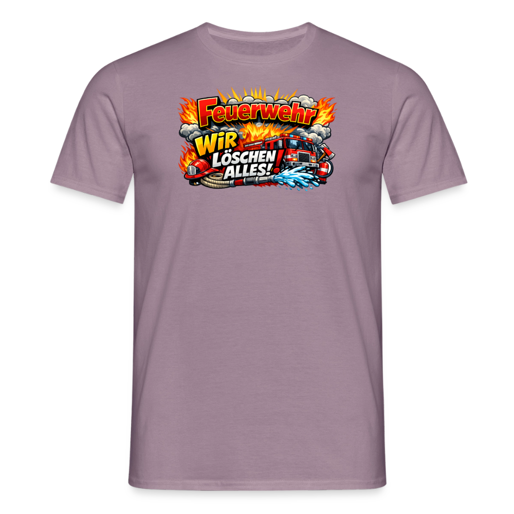 SSW2814 FEUERWEHR WIR LÖSCHEN ALLES - Lilagrau 