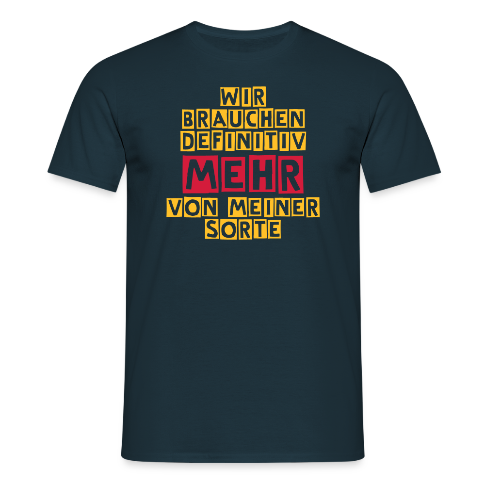 SSW2665WIR BRAUCHEN DEFINITIV   VON MEINER SORTE - Navy