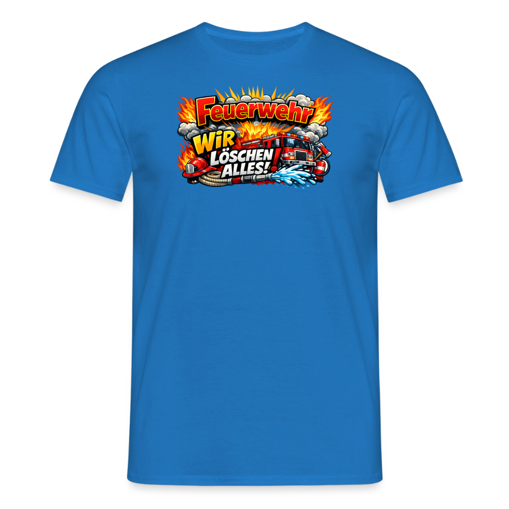 SSW2814 FEUERWEHR WIR LÖSCHEN ALLES - Royalblau