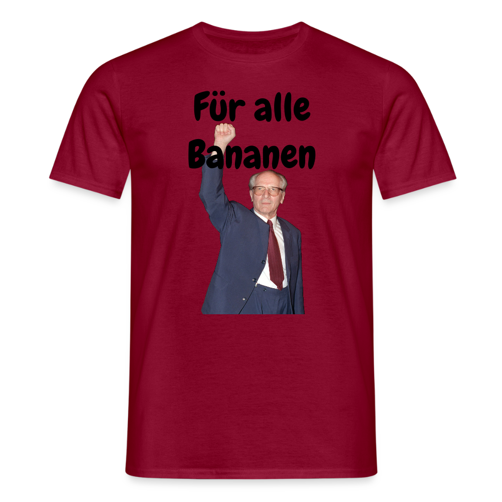 OSSI17Für alle Bananen - Ziegelrot