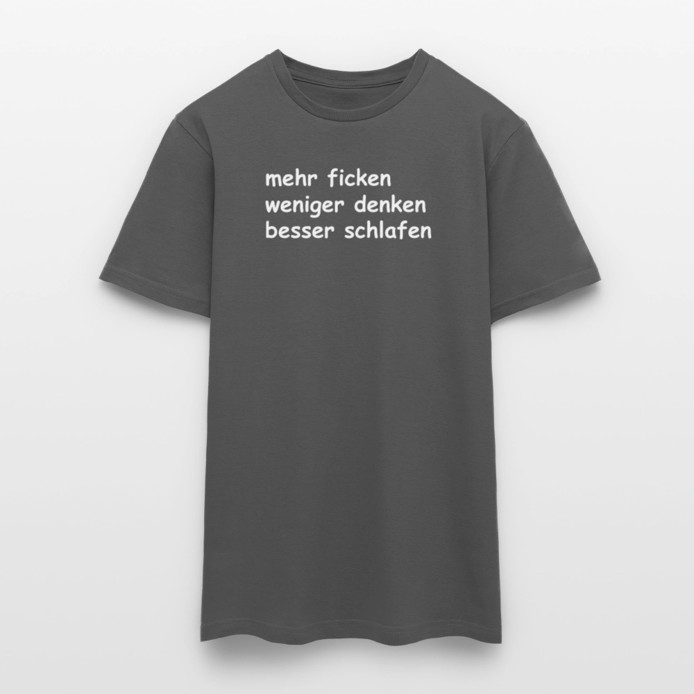 SSW2650mehr ficken weniger denken besser schlafen - Anthrazit