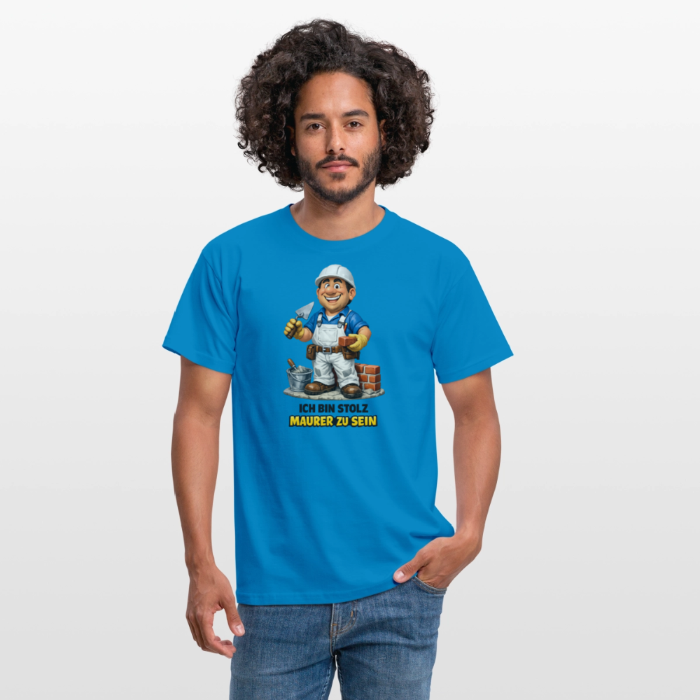 SSW2823 ICH BIN STOLZ MAURER ZU SEIN - Royalblau