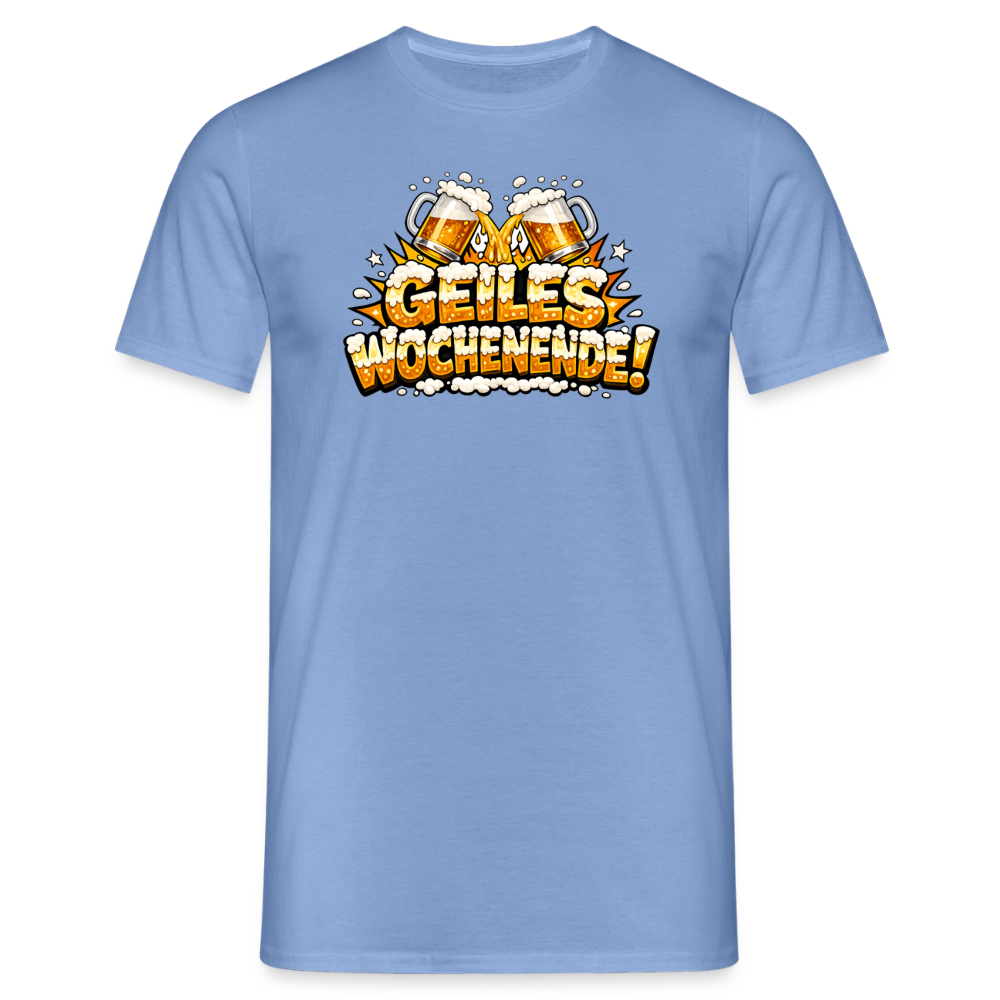 SSW2851 GEILES WOCHENENDE BIER - Carolina Blue