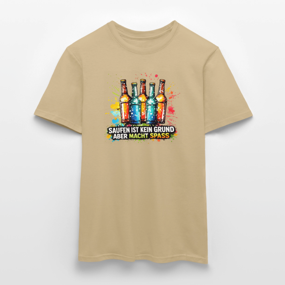 SSW2898SAUFEN IST KEIN GRUND ABER MACHT SPASS - Sandbeige