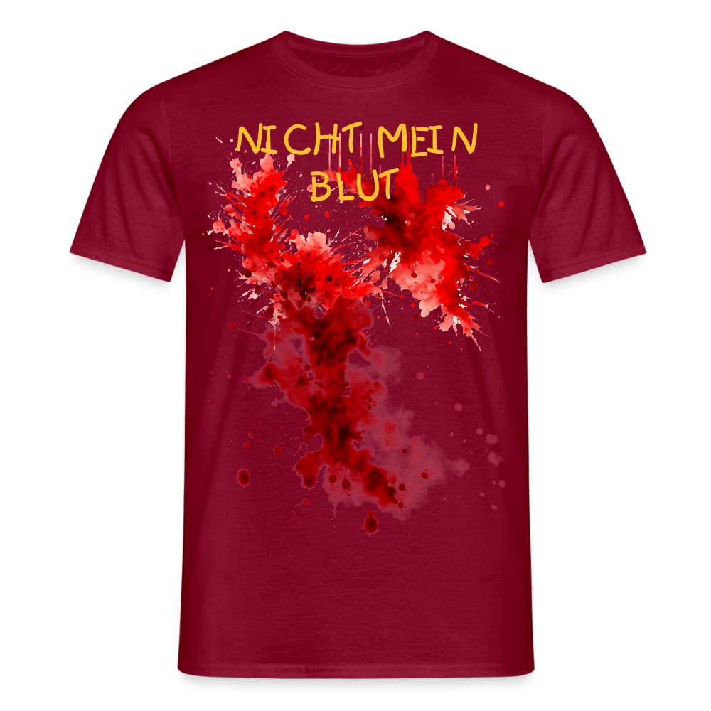 SSW2551NICHT MEIN BLUT - Ziegelrot