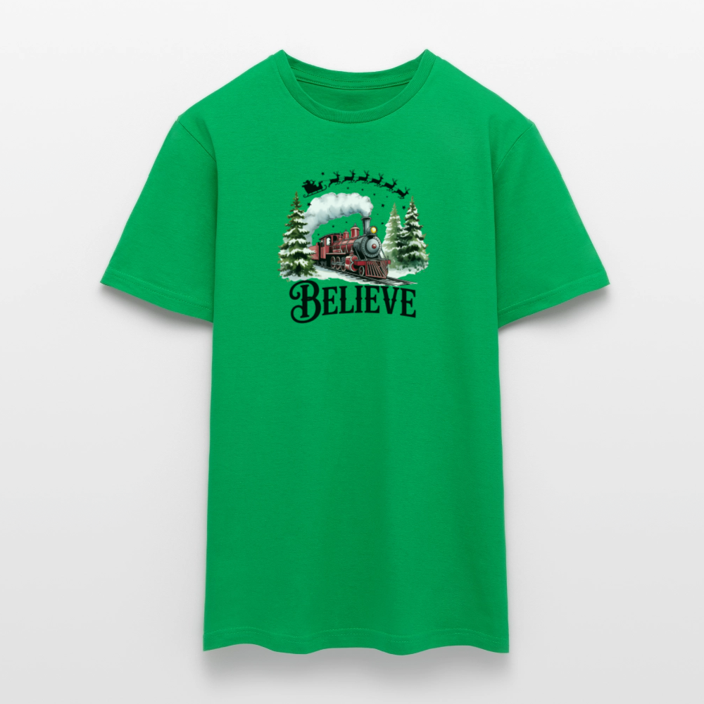 SSW2611North Pole Train - Kelly Green