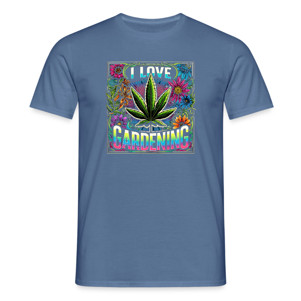 SSW2497Cannabisblume - Taubenblau 