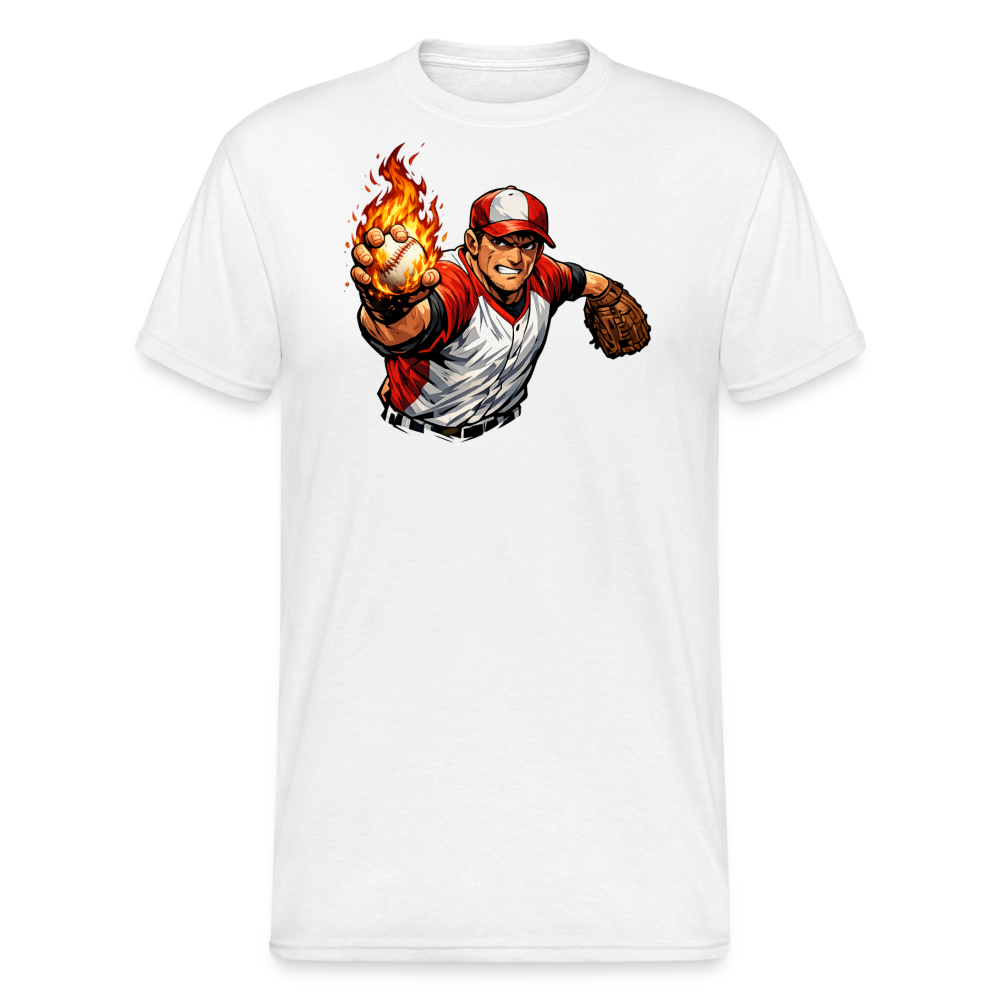 SSW2839Feuer Baseball Werfer - Weiß