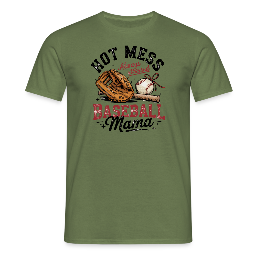 SSW2586 Baseball Mama - Militärgrün