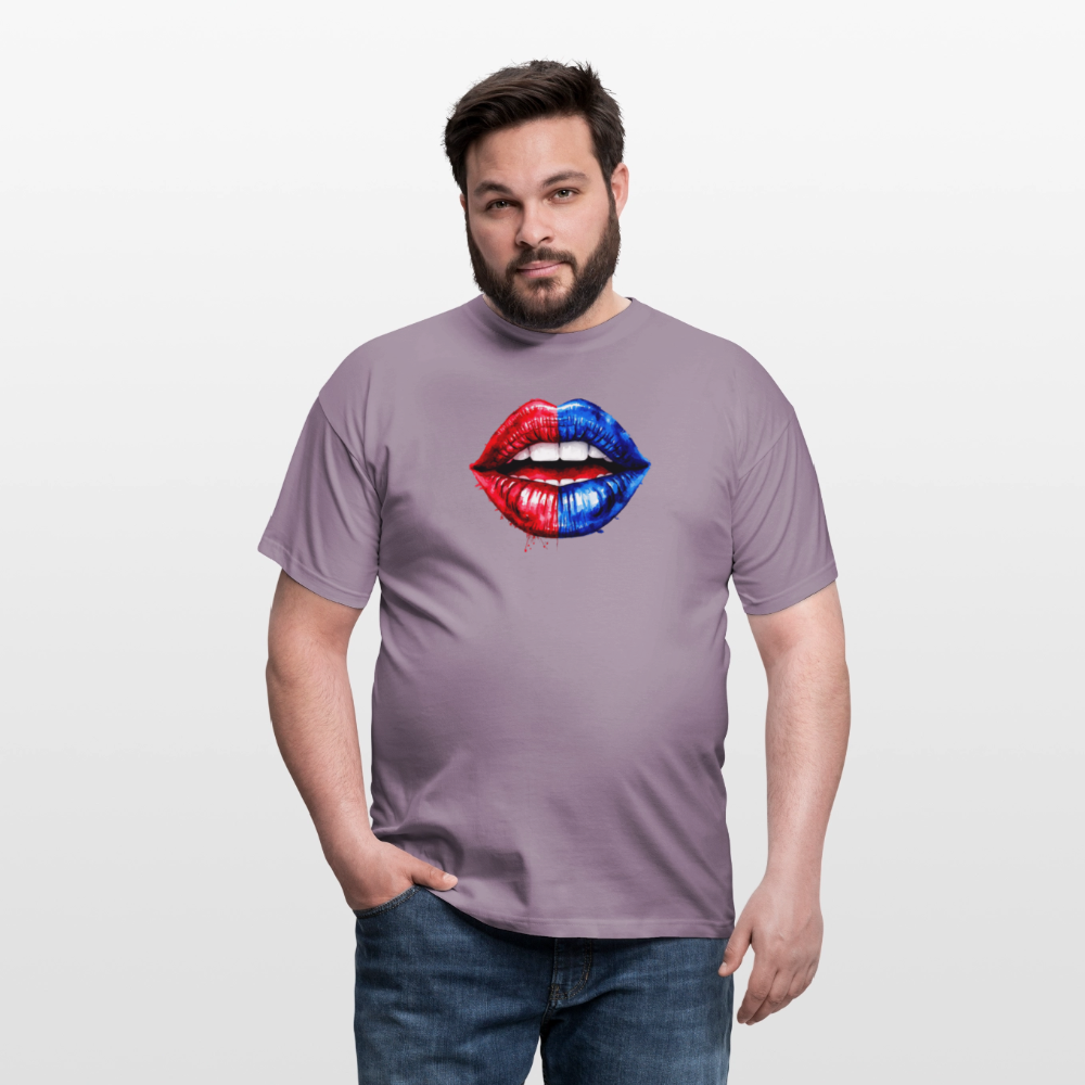 SSW2546Lippen-Mund USA - Lilagrau 