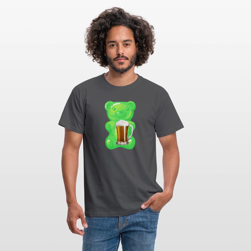 SSW2507Gummibär grün mit Bier - Anthrazit