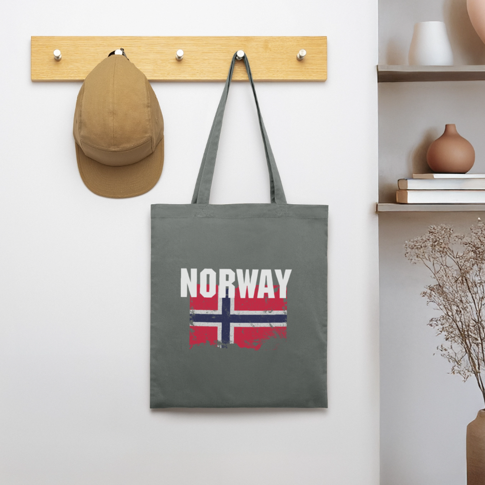 SSW2528 Stofftasche Flag of Norway - Anthrazit