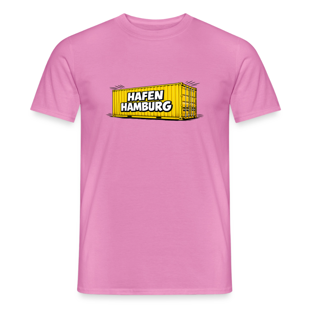 SSW2861Hafen Hamburg gelber Container 2 - Pink