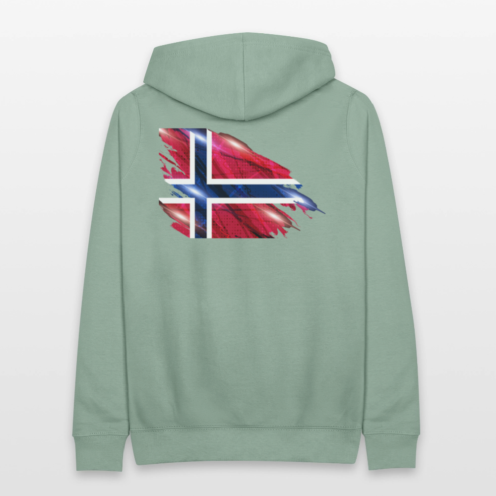 SSW2537 Flag of Norway - Graugrün