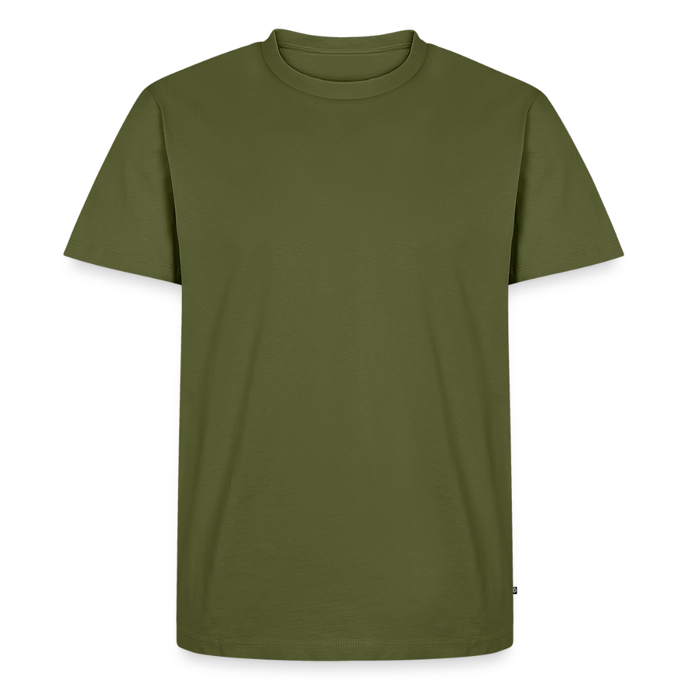 Tshirt Rückendruck Graffitischrift Förderverein Schule - Khaki
