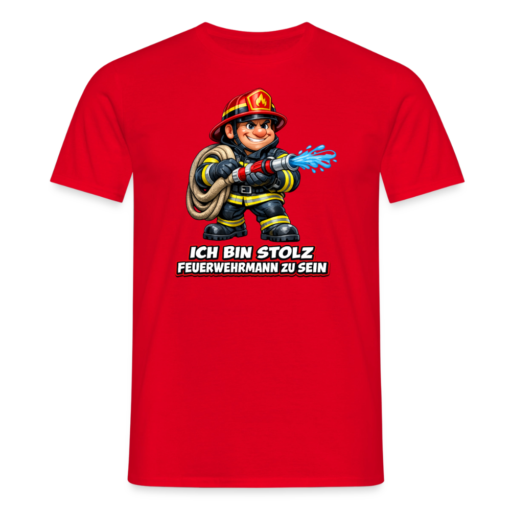 SSW2822 ICH BIN STOLZ FEUERWEHRMANN ZU SEIN - Rot