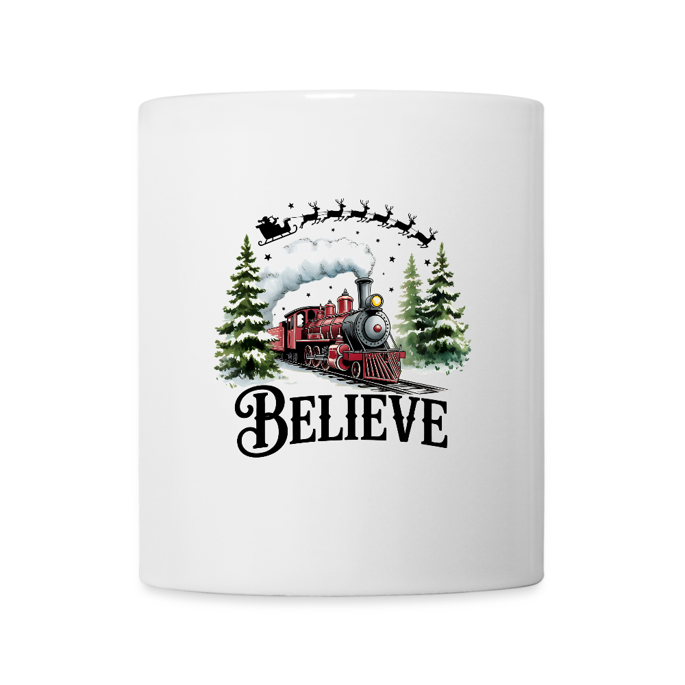 SSW2612North Pole Train Kaffee - Weiß