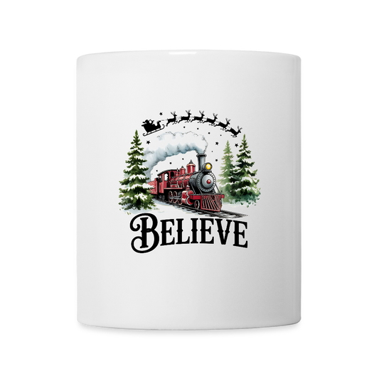 SSW2612North Pole Train Kaffee - Weiß