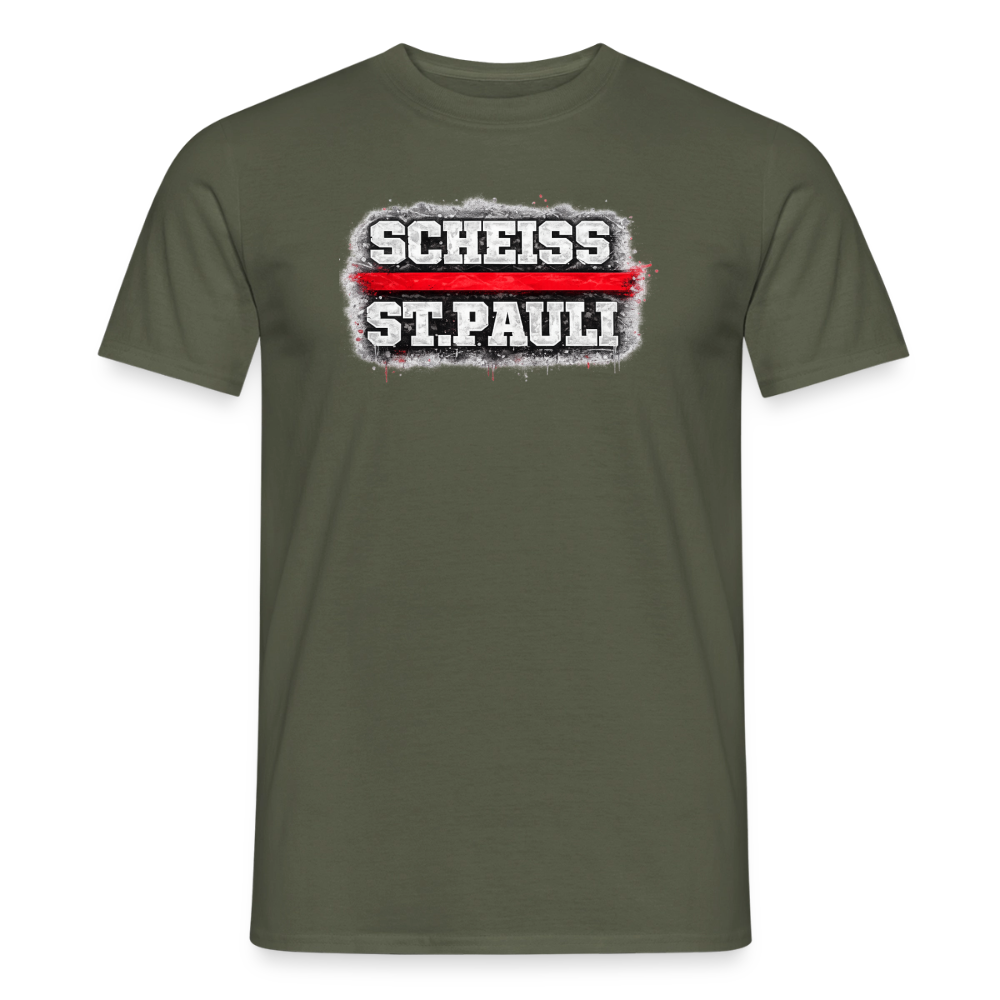 SSW2886 SCHEISS ST.PAULI - Militärgrün