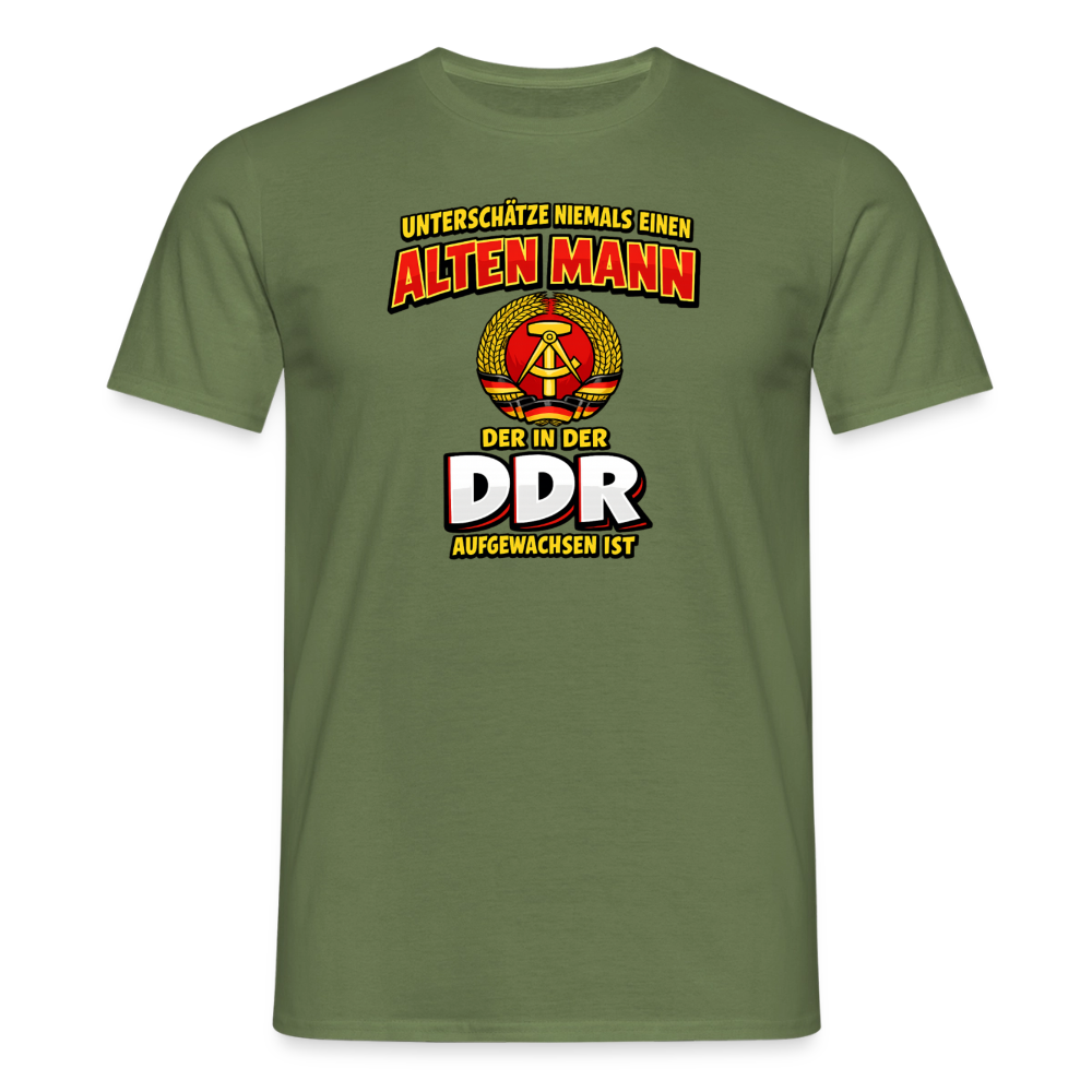 SSW2810 UNTERSCHÄTZE NIEMALS EINEN ALTEN MANN... - Militärgrün
