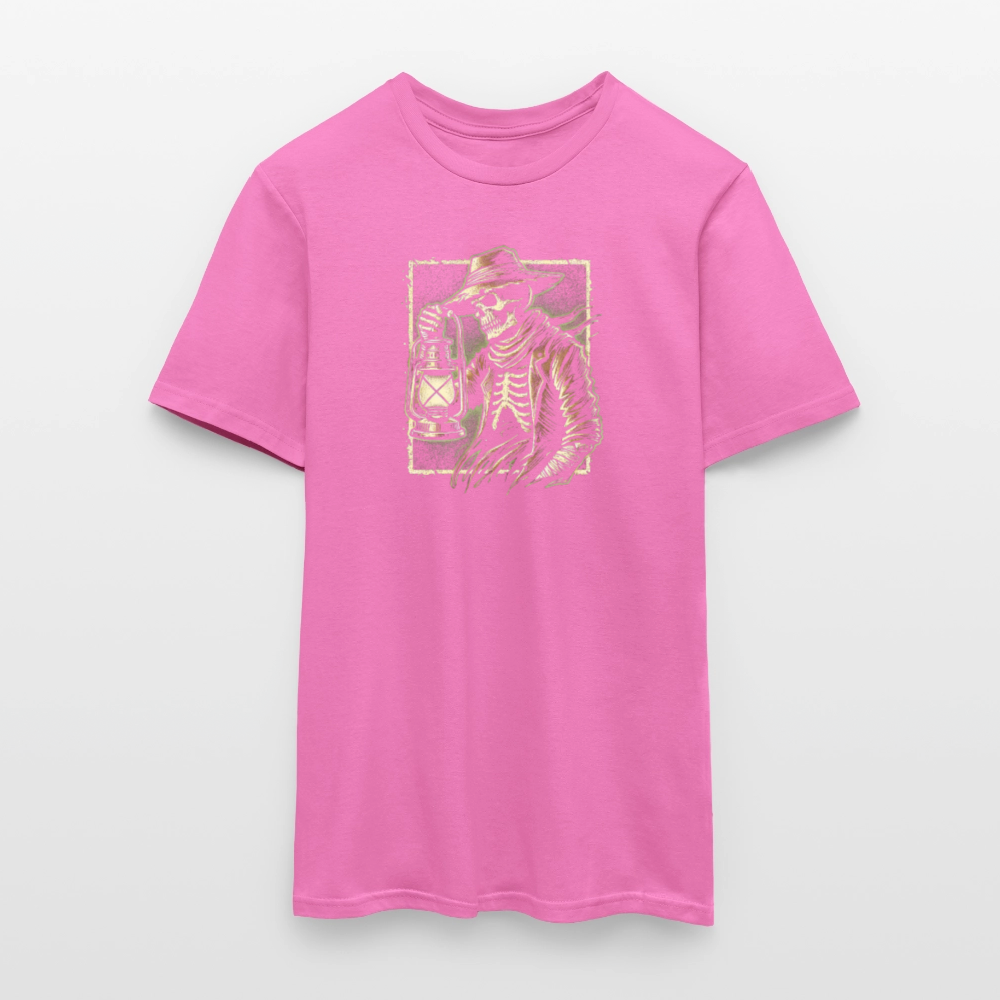 SSW2504Skeleton Holding a Lantern Gritty - Pink