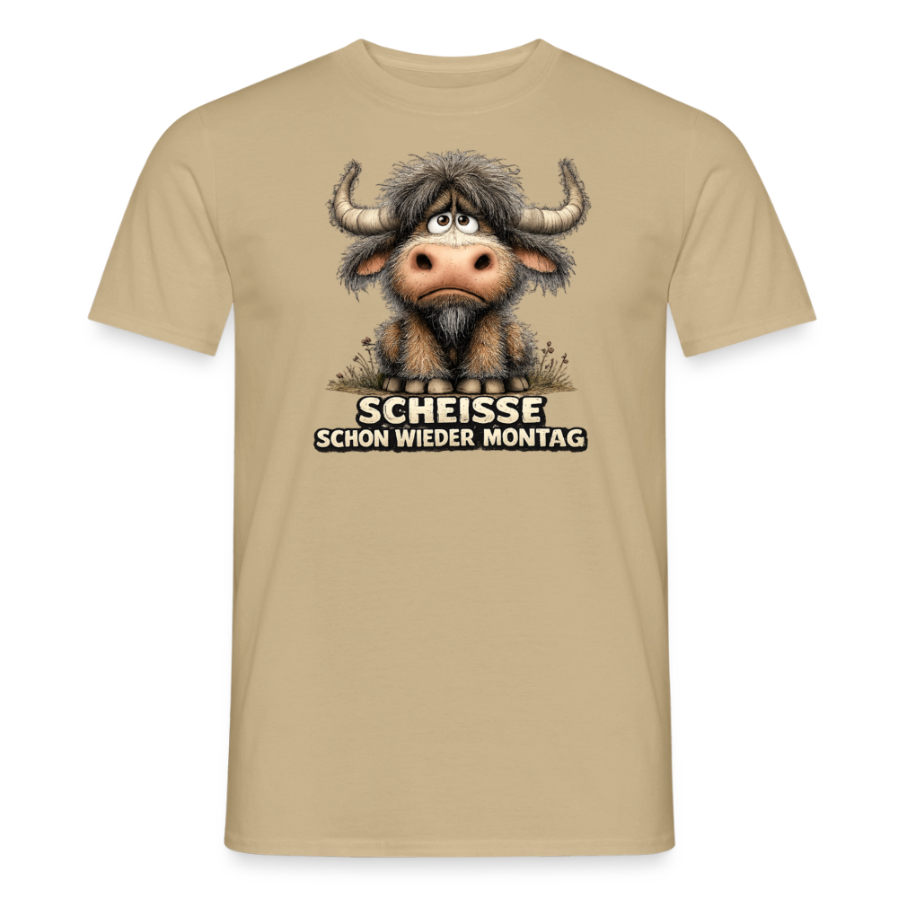 SSW2893SCHEISSE SCHON WIEDER MONTAG - Sandbeige
