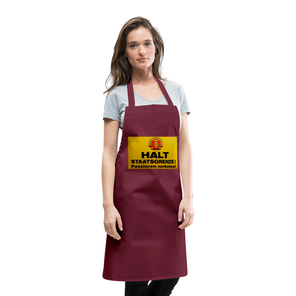 OSSI19 Kochschürze  HALT STAATSGRENZE - Bordeaux