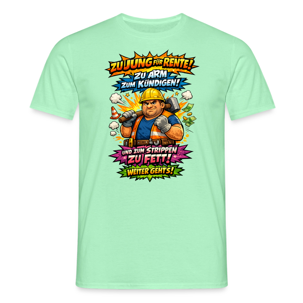 SSW2816 ZU JUNG FÜR RENTE! - Mintgrün