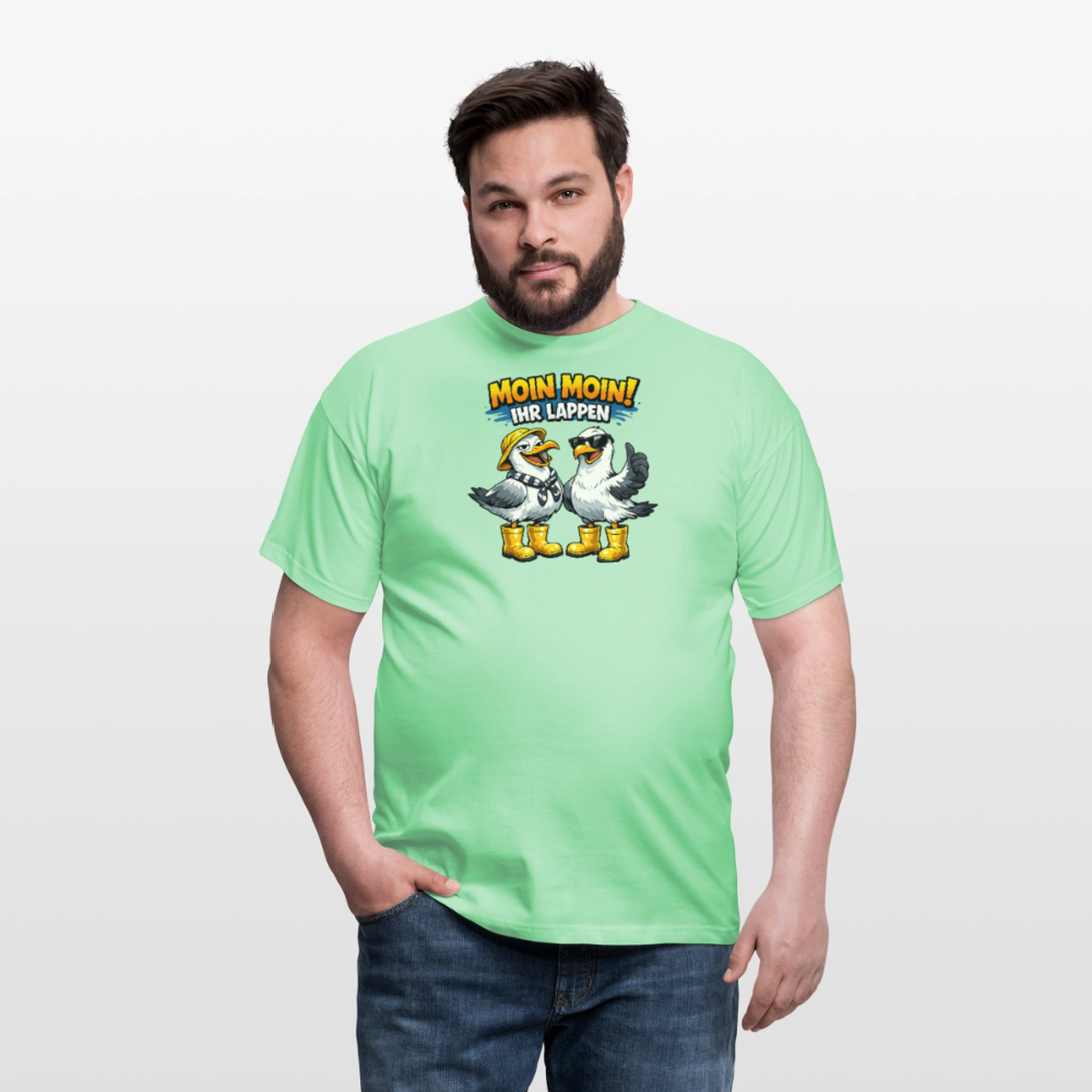 SSW2729 MOIN MOIN IHR LAPPEN - Mintgrün