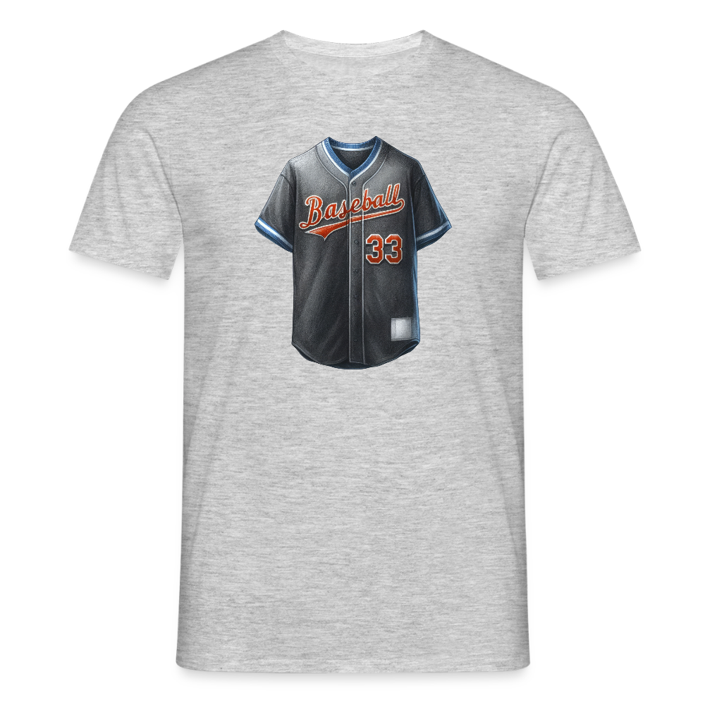 SSW2580Baseball Trikot - Grau meliert
