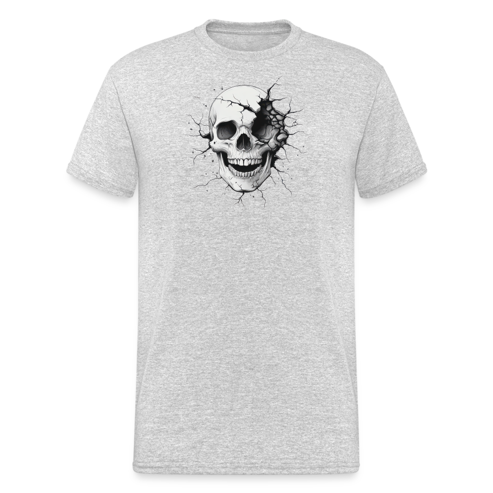SSW2312Totenkopf2 - Grau meliert