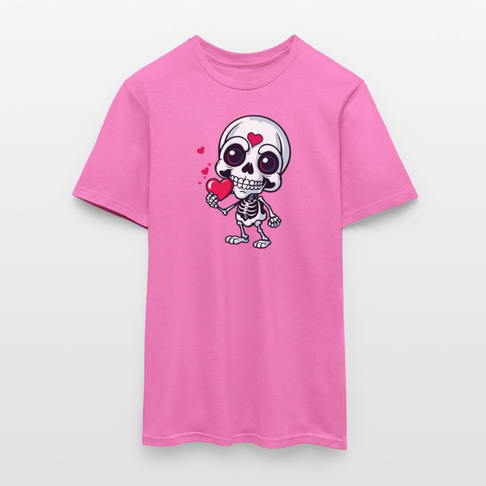 SSW2508Skelett mit Herz - Pink