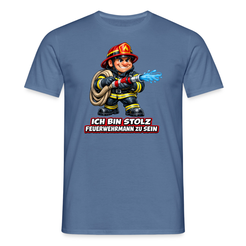 SSW2822 ICH BIN STOLZ FEUERWEHRMANN ZU SEIN - Taubenblau 