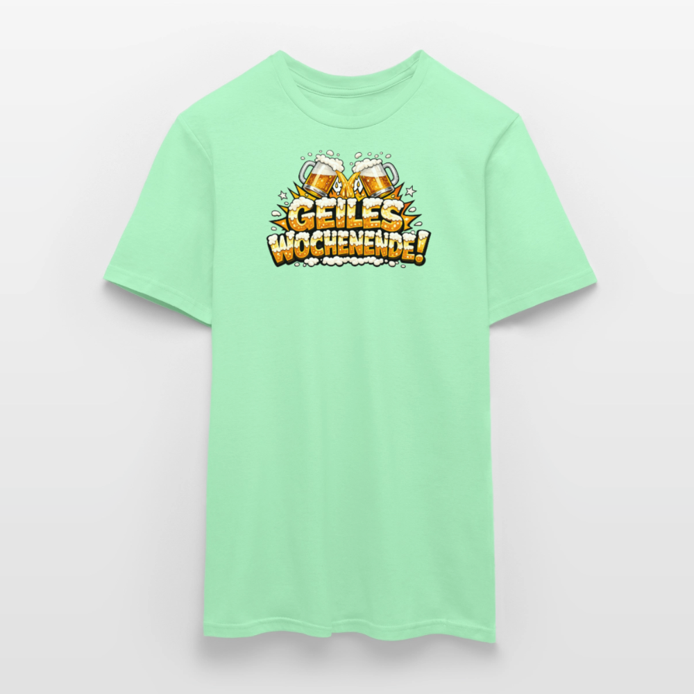 SSW2851 GEILES WOCHENENDE BIER - Mintgrün