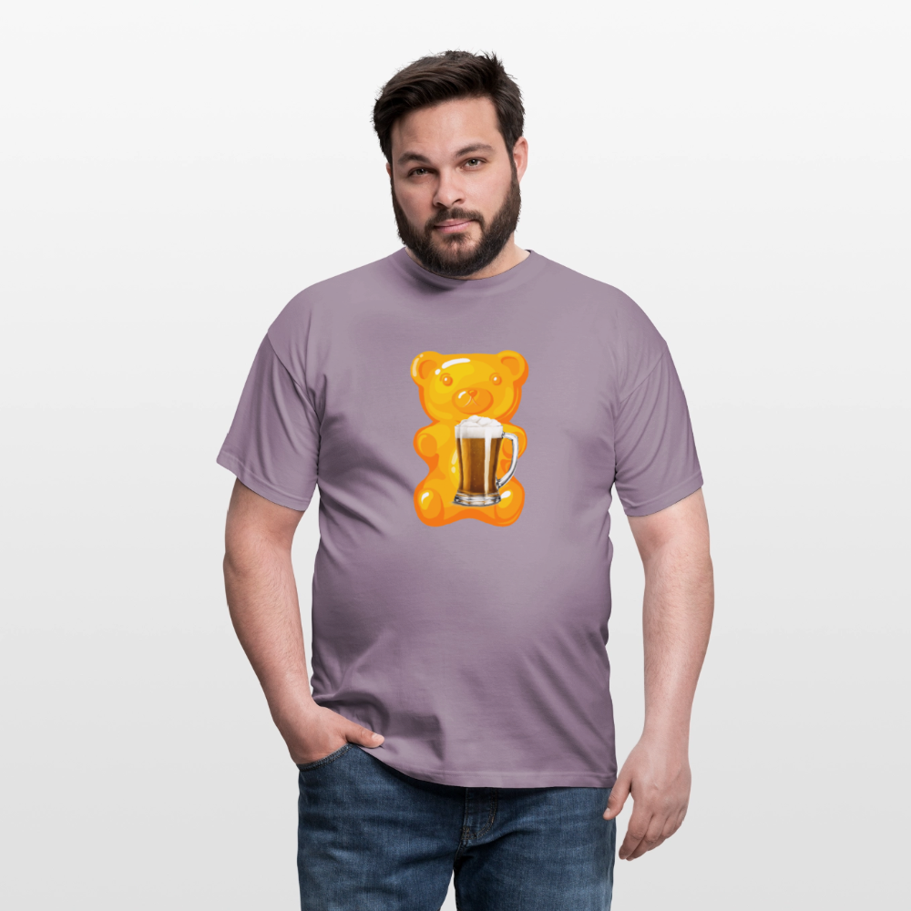 SSW2506Gummibär mit Bier - Lilagrau 