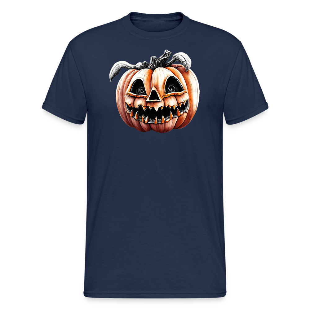 SSW2234 Bunter_Halloween-Kuerbis_mit_gruseligem_Gesicht - Navy