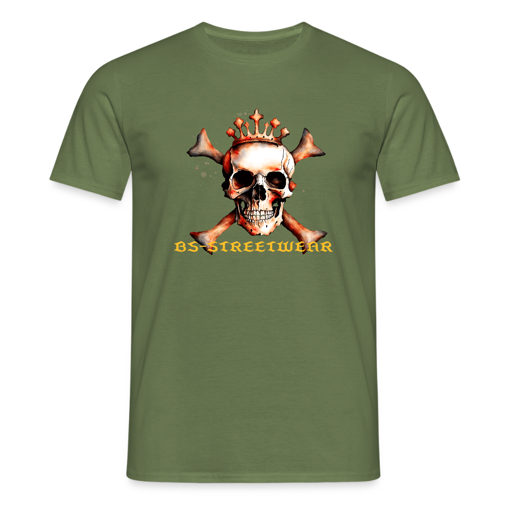 SSW2498Totenkopf BS Streetwear - Militärgrün