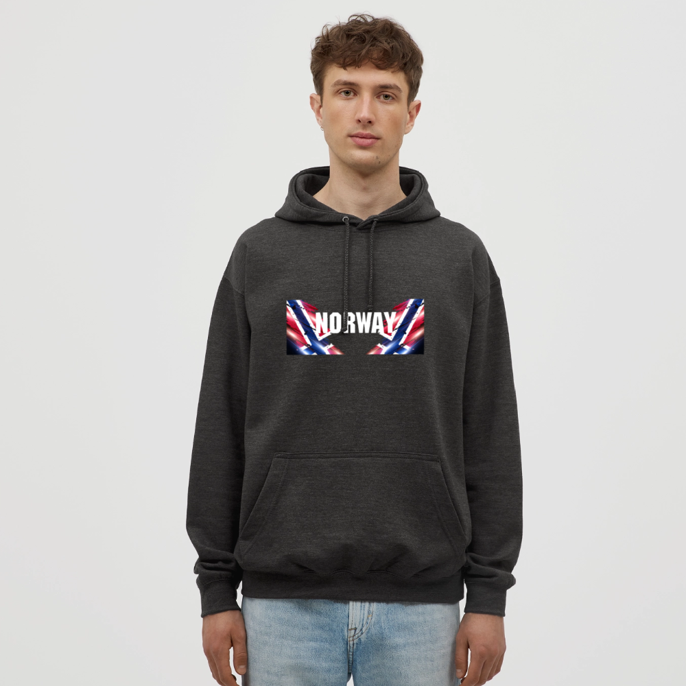 SSW2533 Kapuzenpulli Flag of Norway - Anthrazit